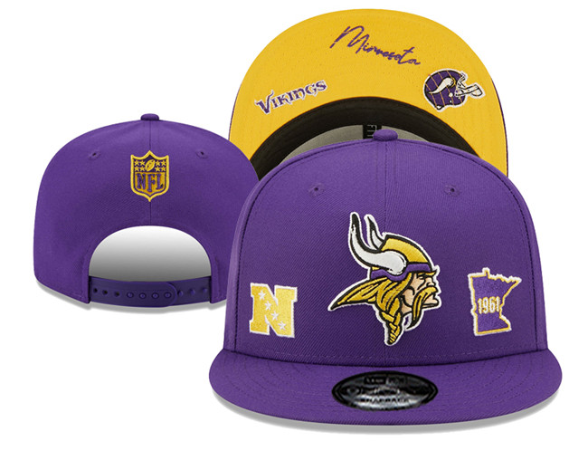 Minnesota Vikings Stitched Snapback Hats 060